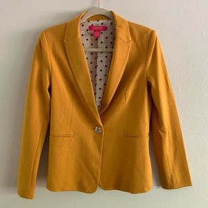 Goldenrod blazer